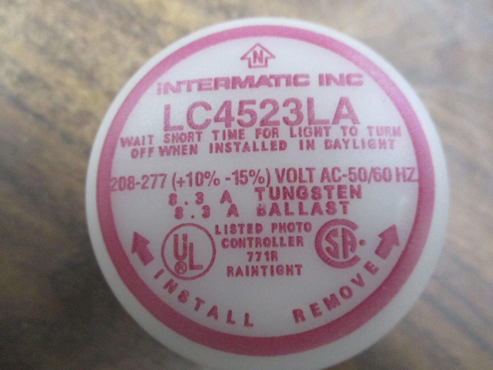 Intermatic Photo Control LC4523LA 208-277V *Lot of 2* New Surplus