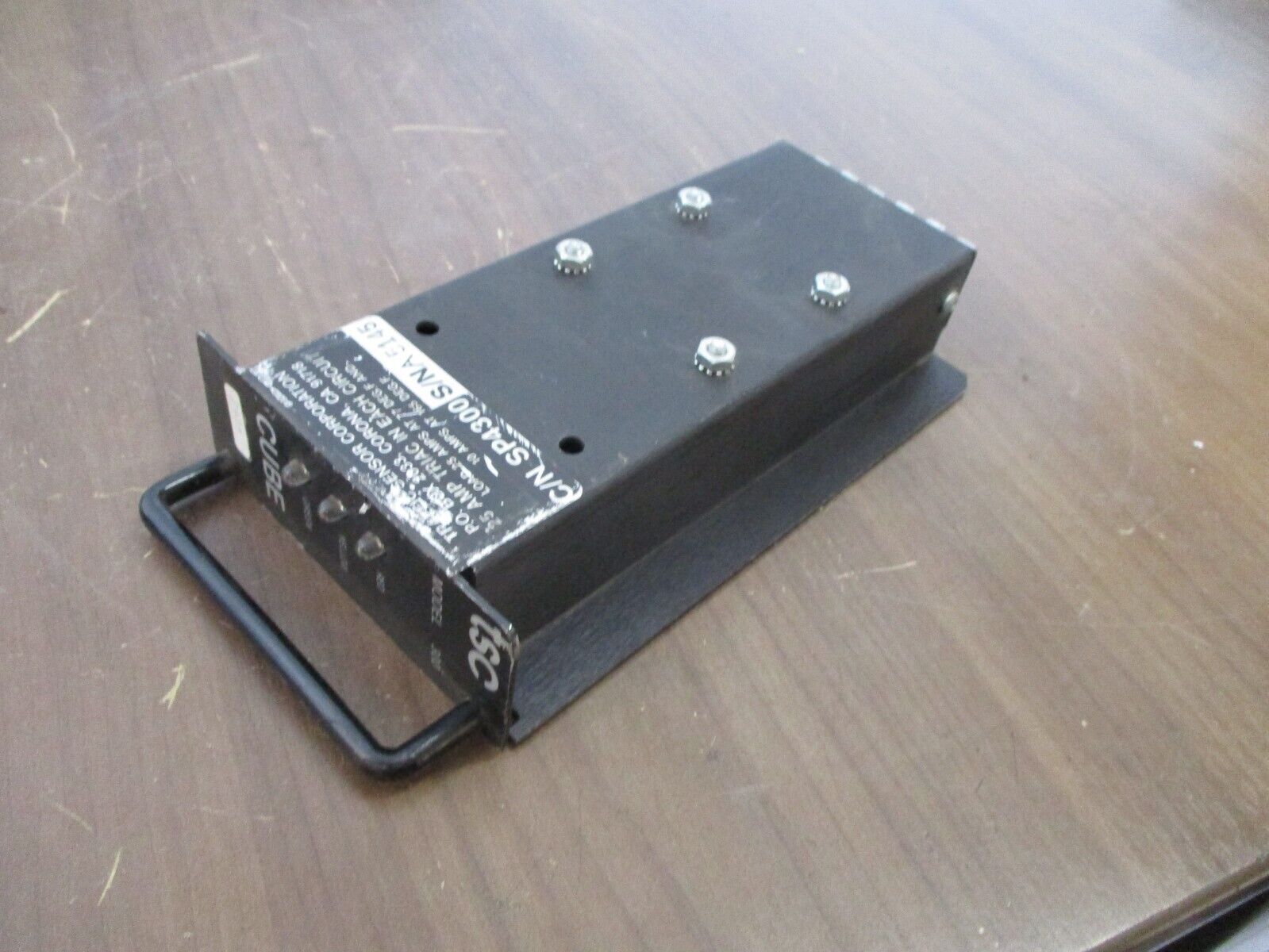 Traffic Sensor Corp. CUBE Plug-In Traffic Sensor SP4300 25A 3Ph Used