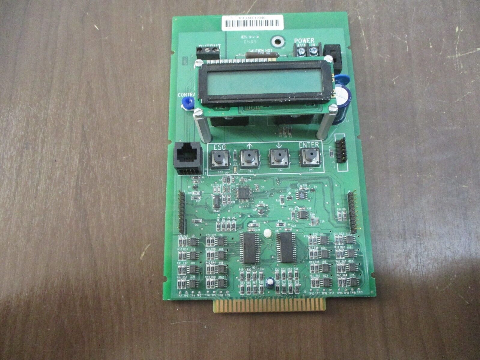 Ebtron GTx116 Main Board 400-1810 Rev. J Used