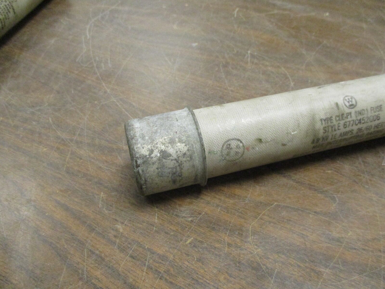 Westinghouse Fuse 677C452G06 1E 4.8kV 25/60Hz Used
