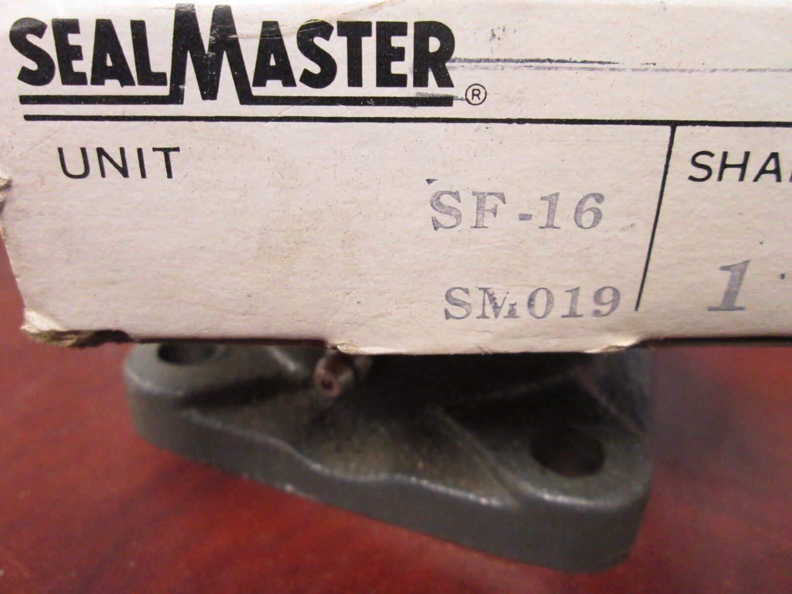 SealMaster Ball Bearing SF-16 Shaft Size 1" New Surplus