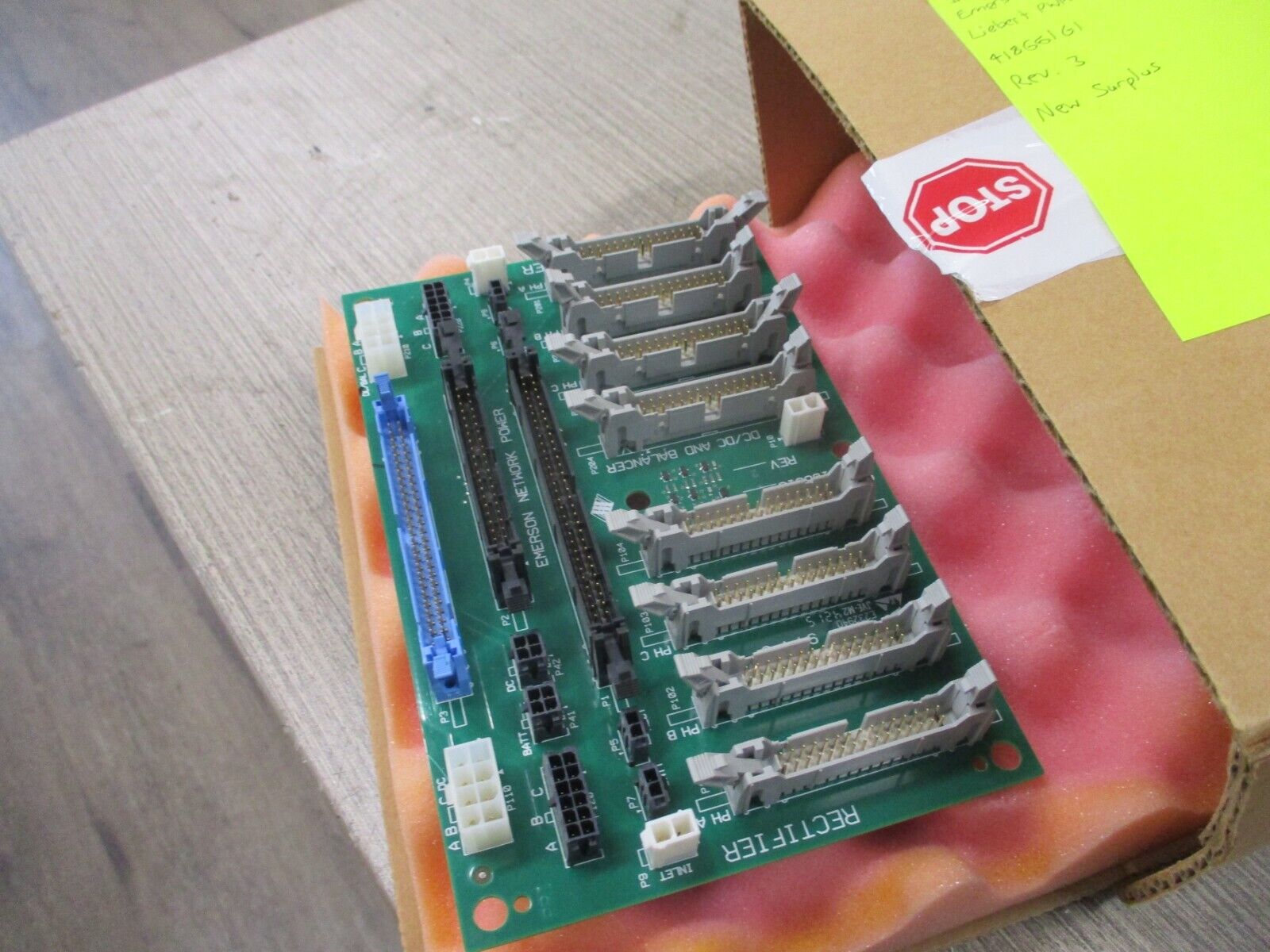 Emerson Liebert PWA Core Connector 418661G1 Rev. 3 New Surplus