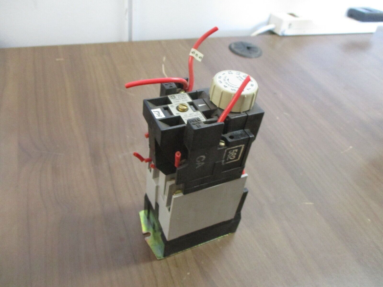 Square D Timing Relay 8501XTE1 0.2-60 Sec 8501X040 120V Coil Used