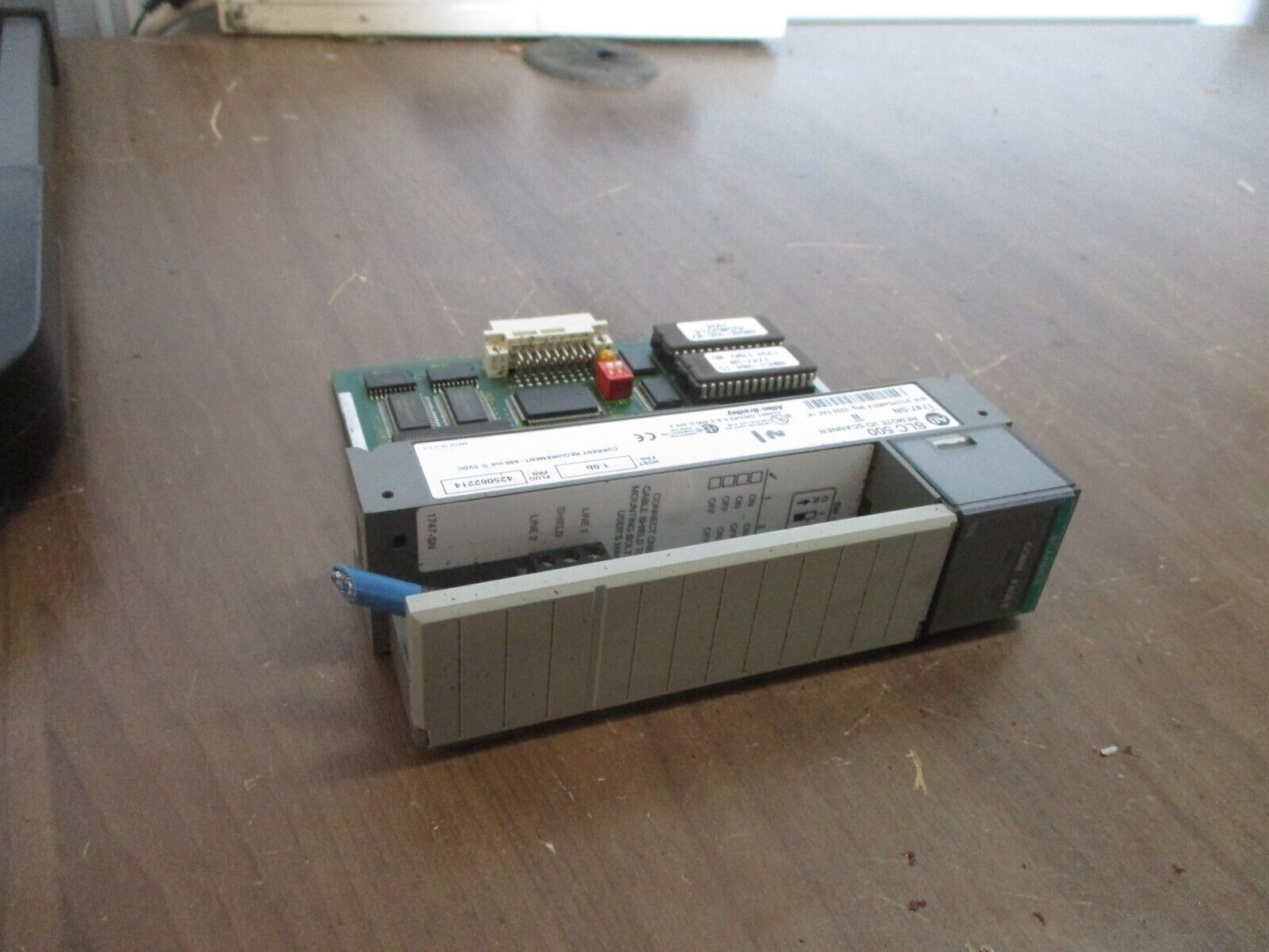 Allen-Bradley SLC500 Remote I/O Scanner 1747-SN Ser. B Host FRN: 1.0b Used