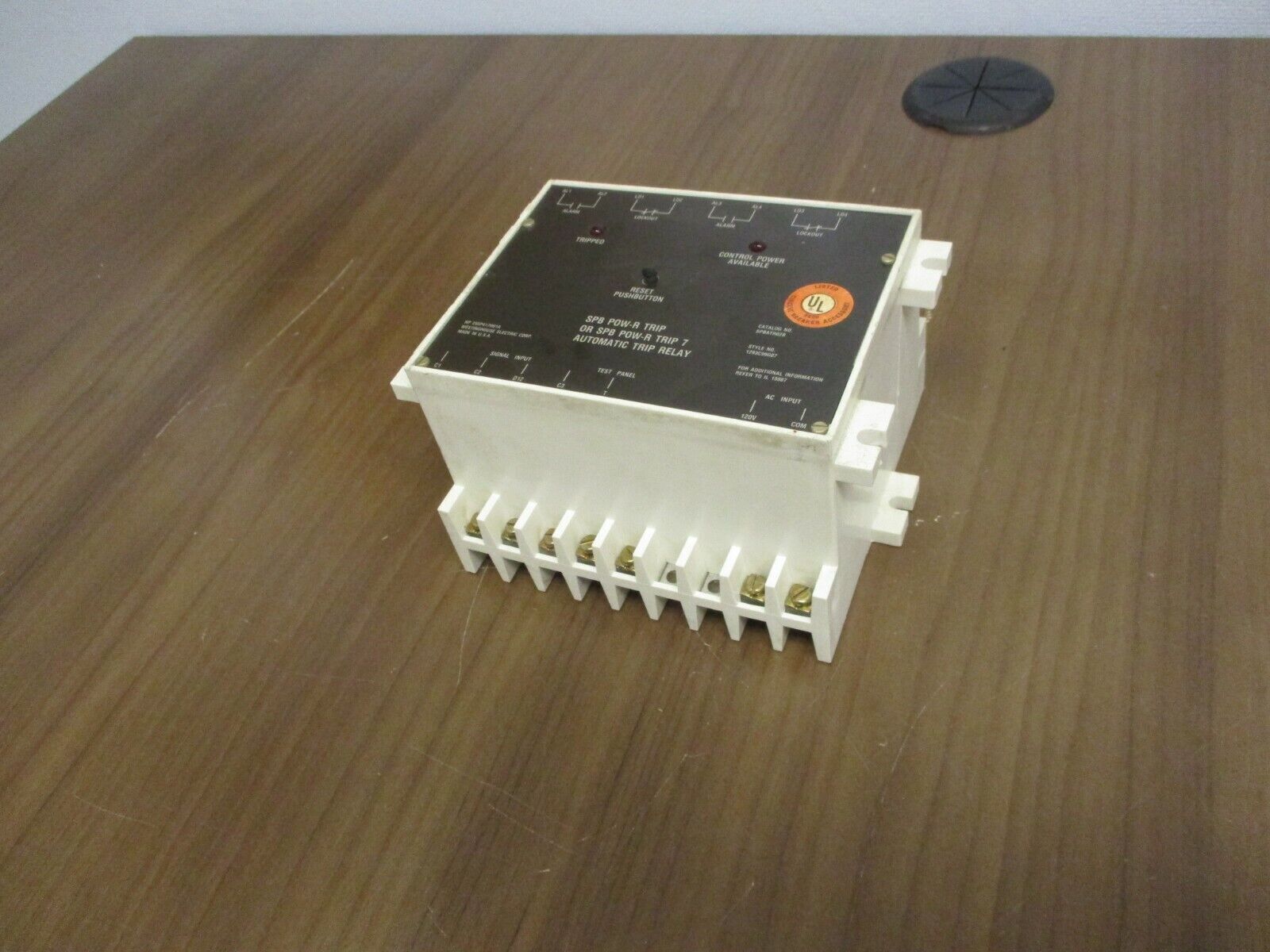 Westinghouse Automatic Trip Relay SPBATR02B Style: 1293C99G07 Used