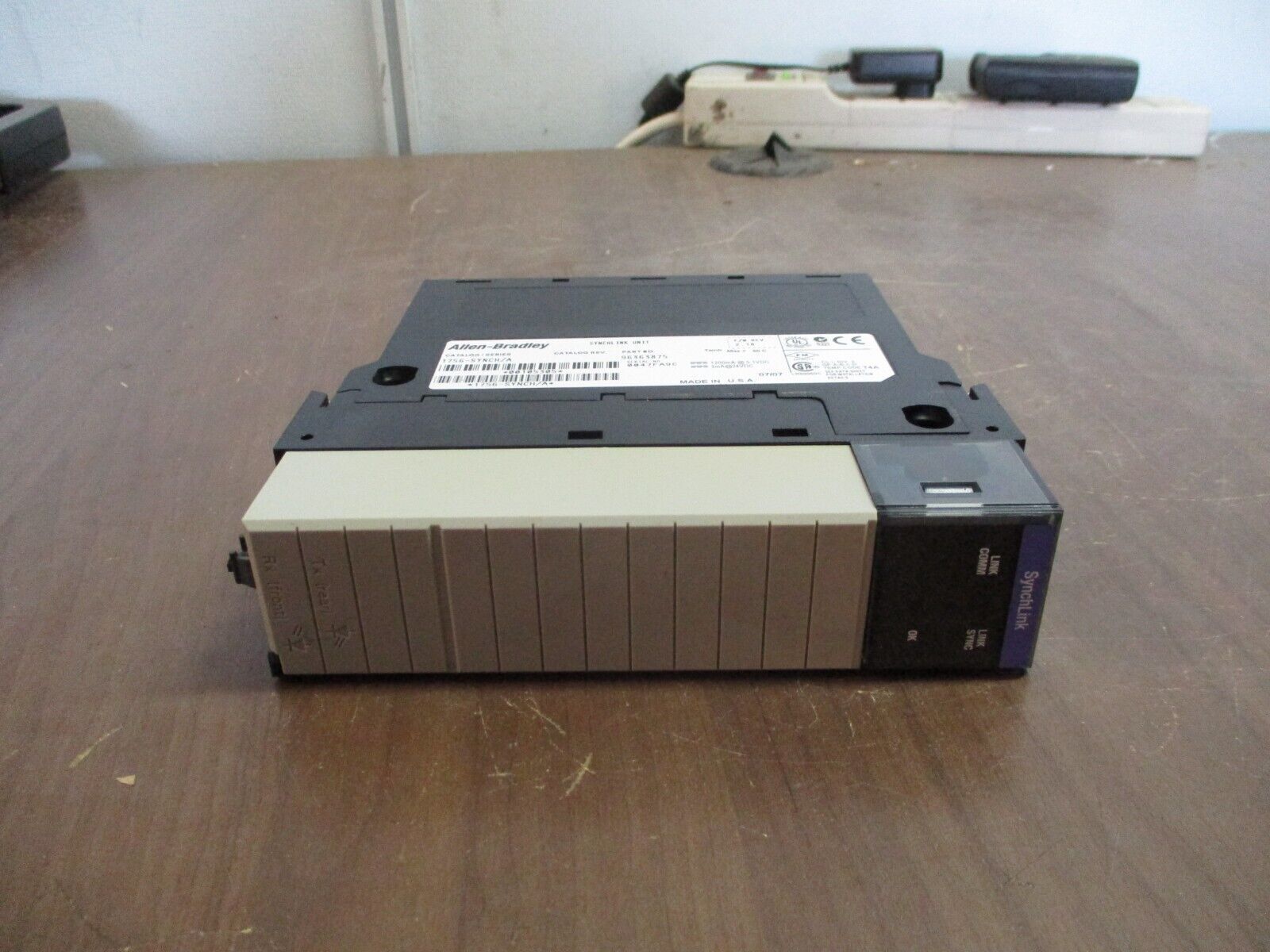 Allen-Bradley Synchlink Unit 1756-SYNCH Ser. A F/W Rev: 2.18 Used