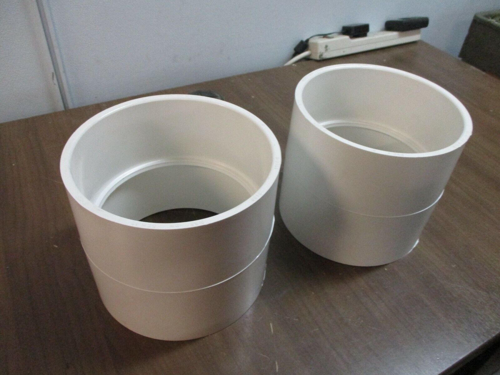 Charlotte PVC Pipe Coupling 31-991 Size: 6" *Lot of 2* Used
