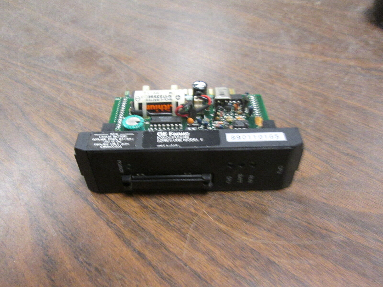 GE Fanuc Series One Model E CPU Module IC610CPU104B Used