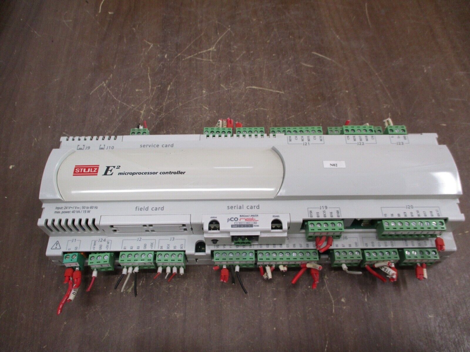 Carel Stulz E² Microprocessor Controller PCO3ST0AL0 Rev. 2.011 24V Used
