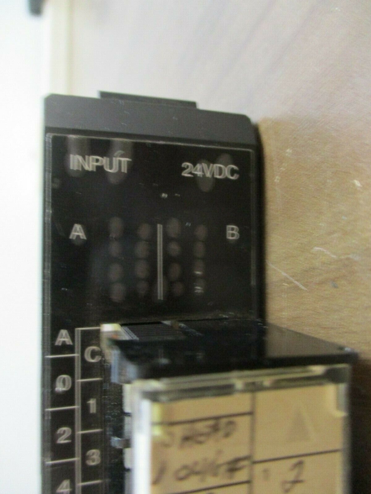 GE Fanuc Sink Load Input Module IC610MDL107B 24VDC 16-Circuit Used