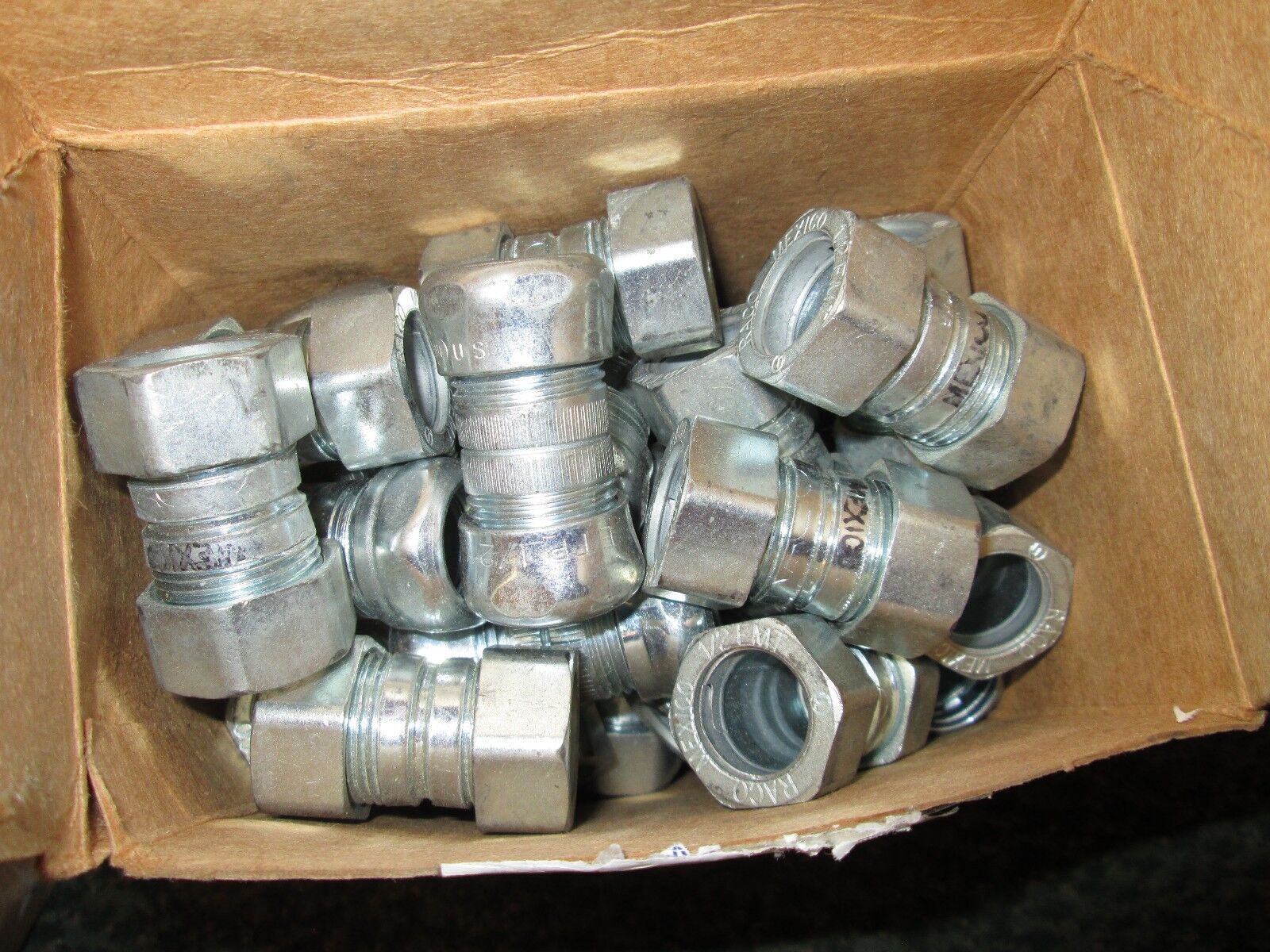 Misc Brands Compression Coupling Size 1/2" *Approx 40* New Surplus