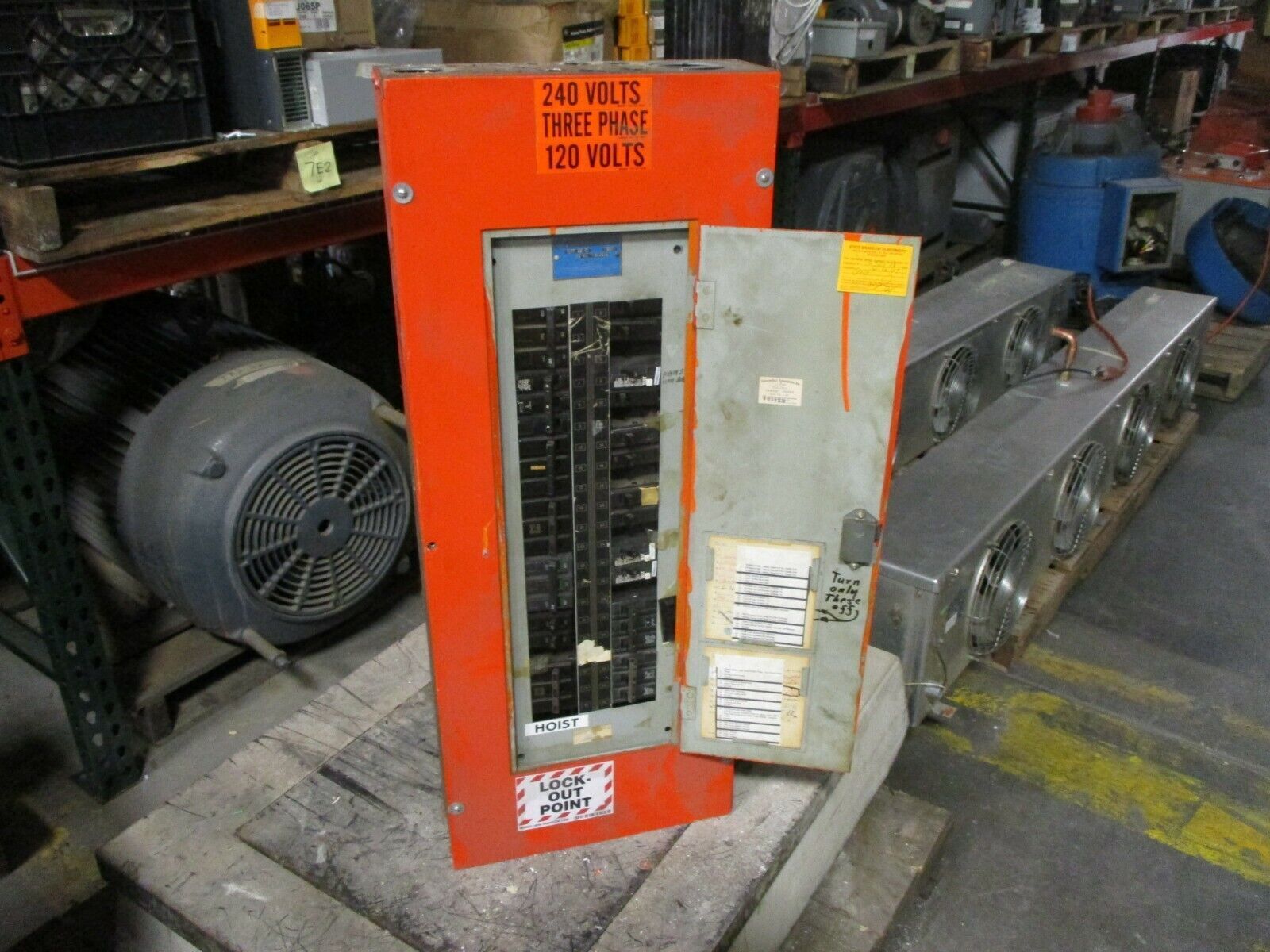 ITE Main Lug Breaker Panel 225A Max 120/208V 3Ph 4W Used