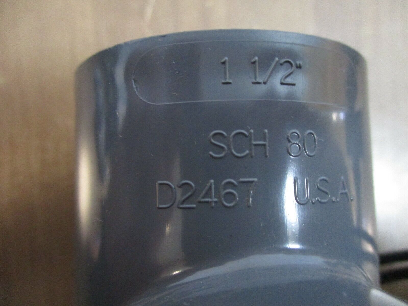 Lasco Tee Fitting D2467 Size: 1 1/2" *Lot of 3* Used