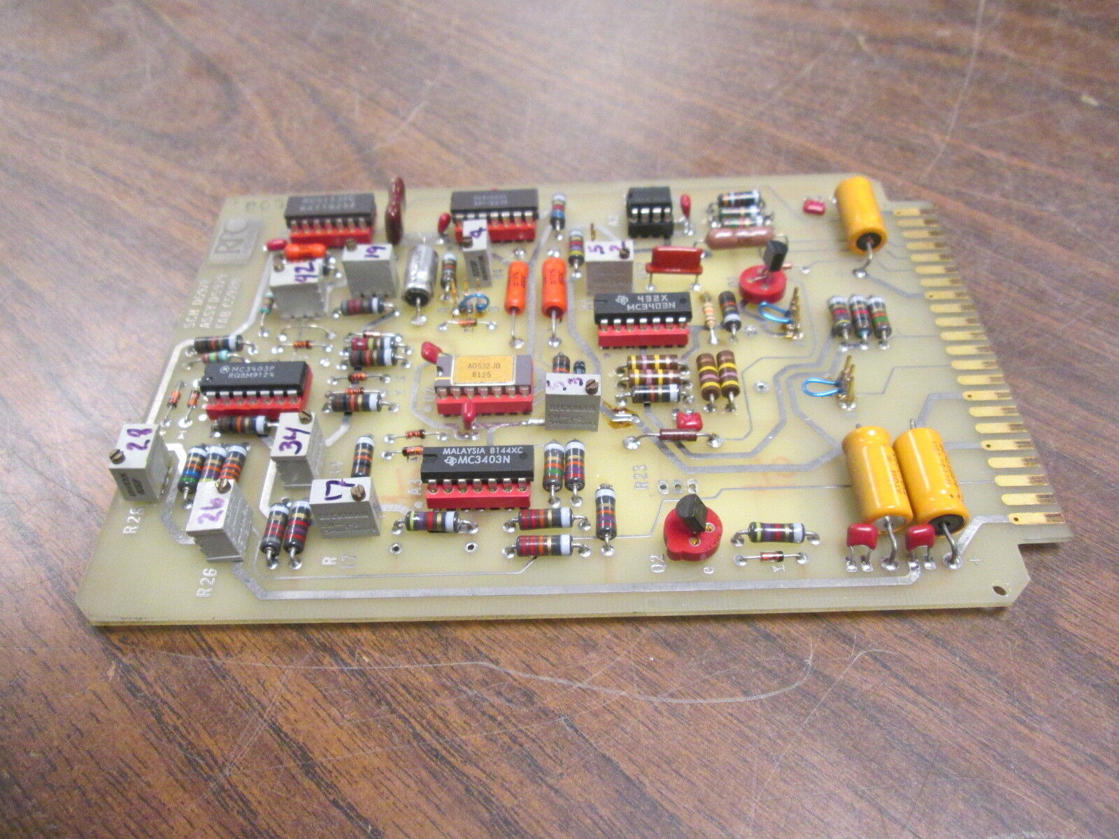 RPC Circuit Board SCH D5978 Used