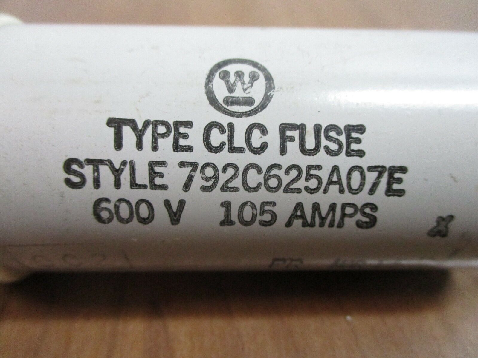 Westinghouse Type CLC Fuse 792C625A07E 105A 600V Used