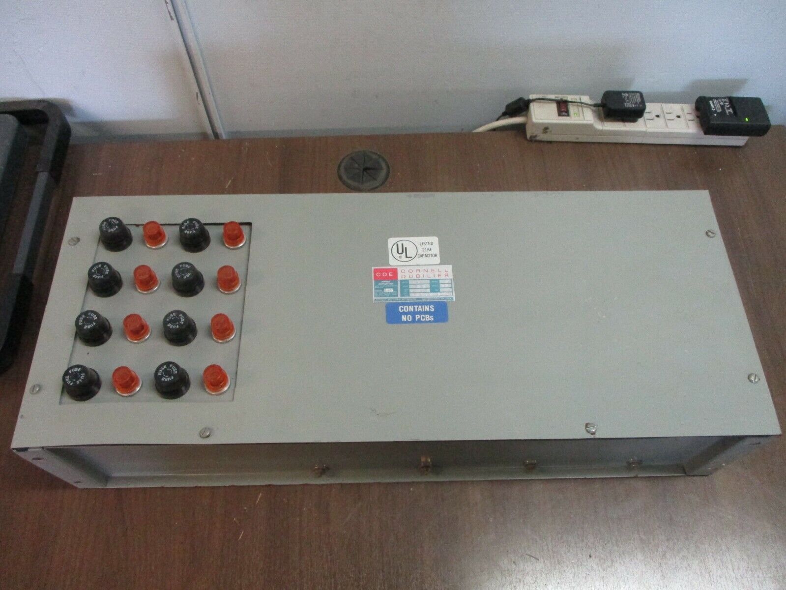 Cornell Dubilier Capacitor IMS4035F33L 35kVAR 480V 3Ph 60Hz Used