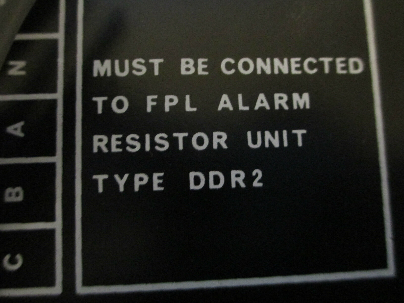 Federal Pioneer Ground Alarm Relay GAOO-MKII With DDR2-4 Used