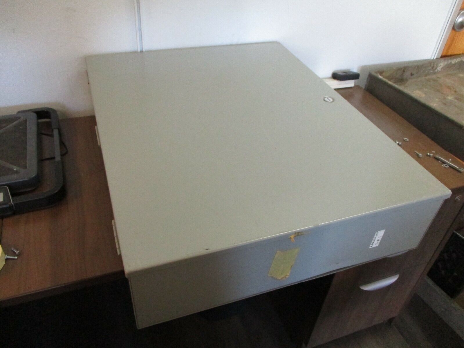 Hoffman Type 1 Enclosure A-30N24ALP Size: 30x24x6.62" *Some Shelf Wear*