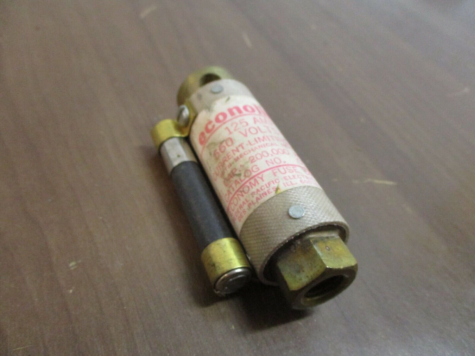 FPE Econolim Fuse CCLB-125 125A 660V Used