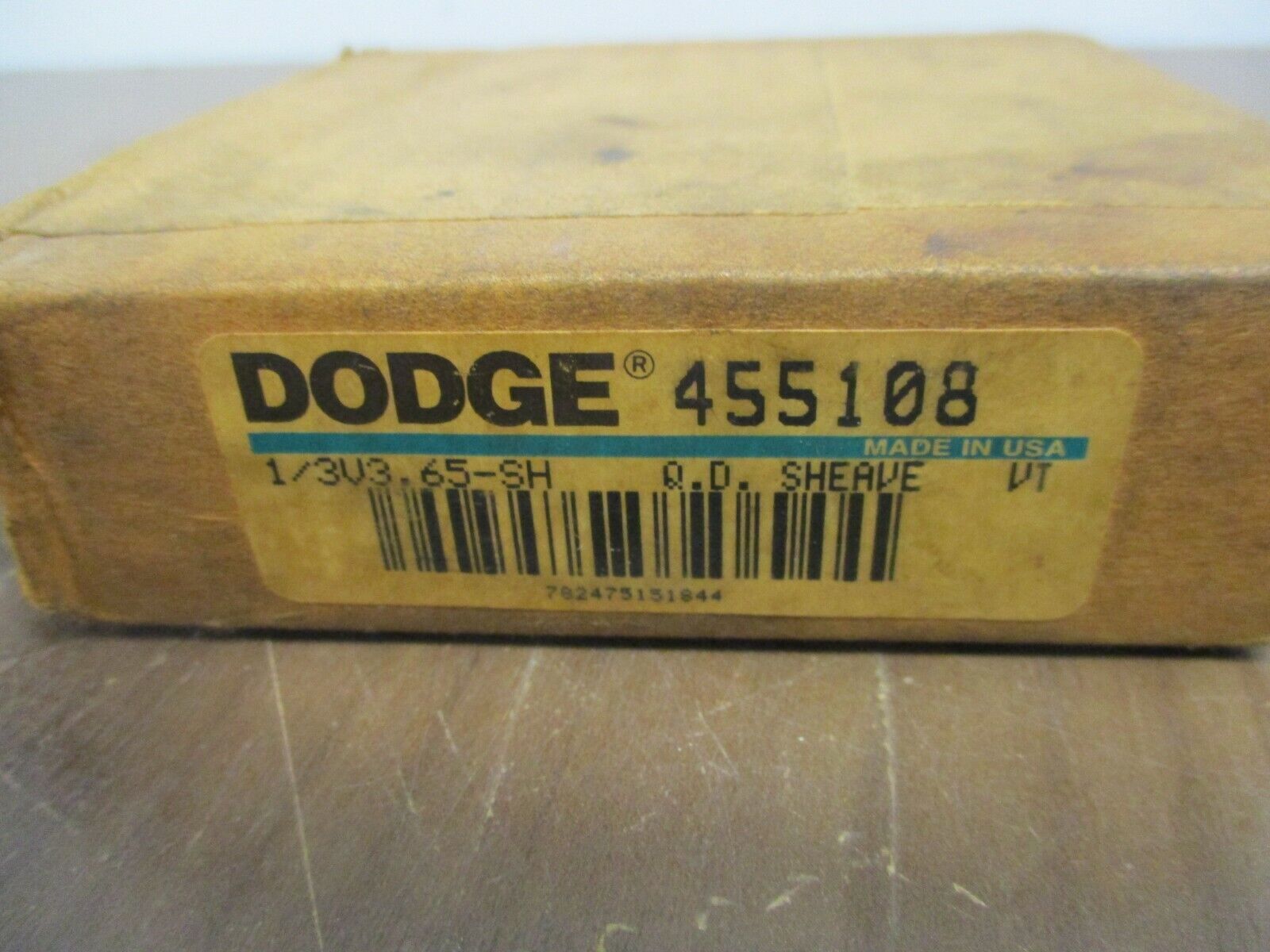 Dodge QD Sheave 455108 1/3V3. 65-SH New Surplus **No Screws**