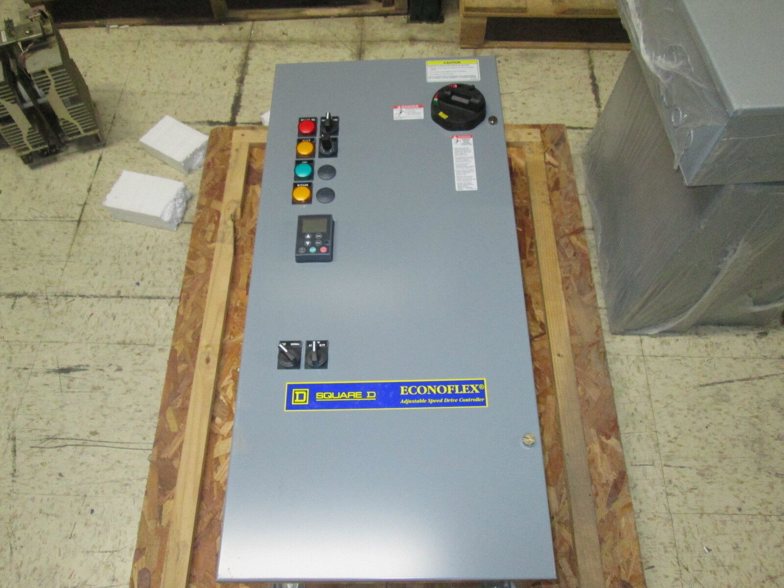 Square D EconoFlex Altivar AC Drive W/ Bypass 58EFG4VY A07B08A09J09L09 5HP