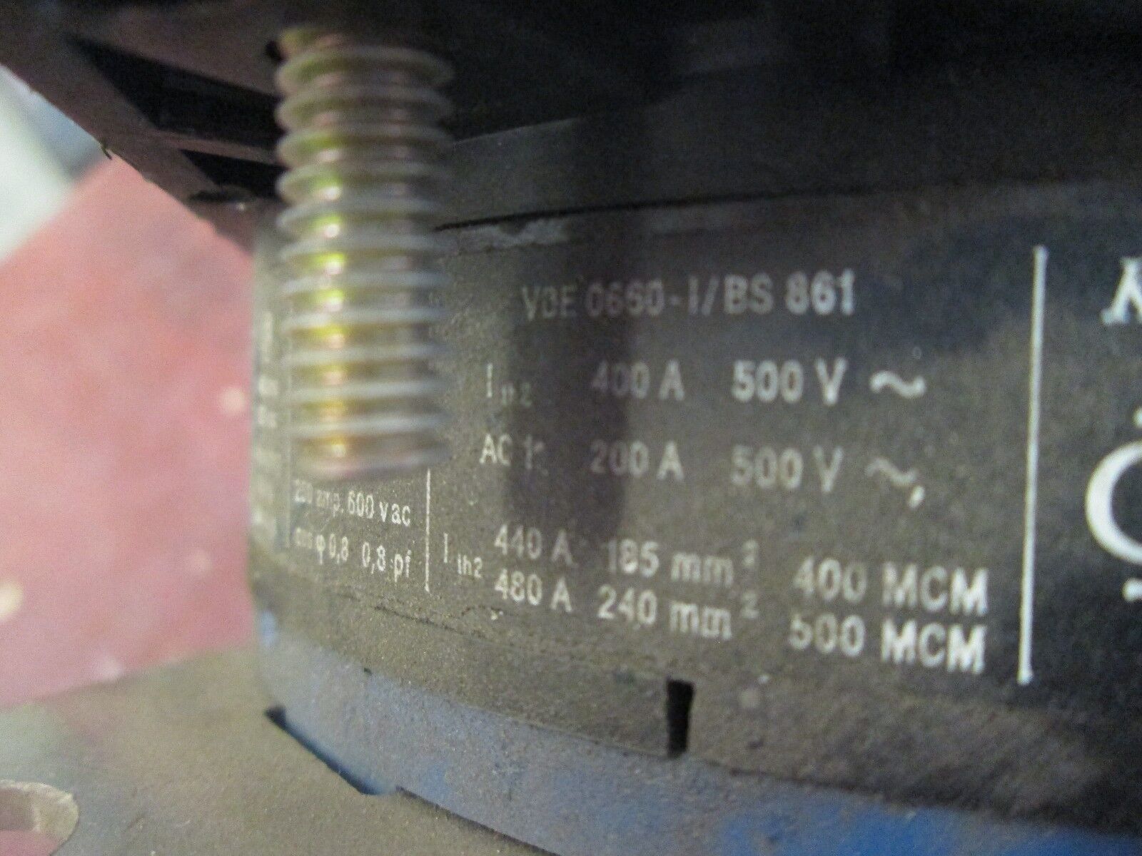 Kraus & Naimer Switch X400 400A 600V Used