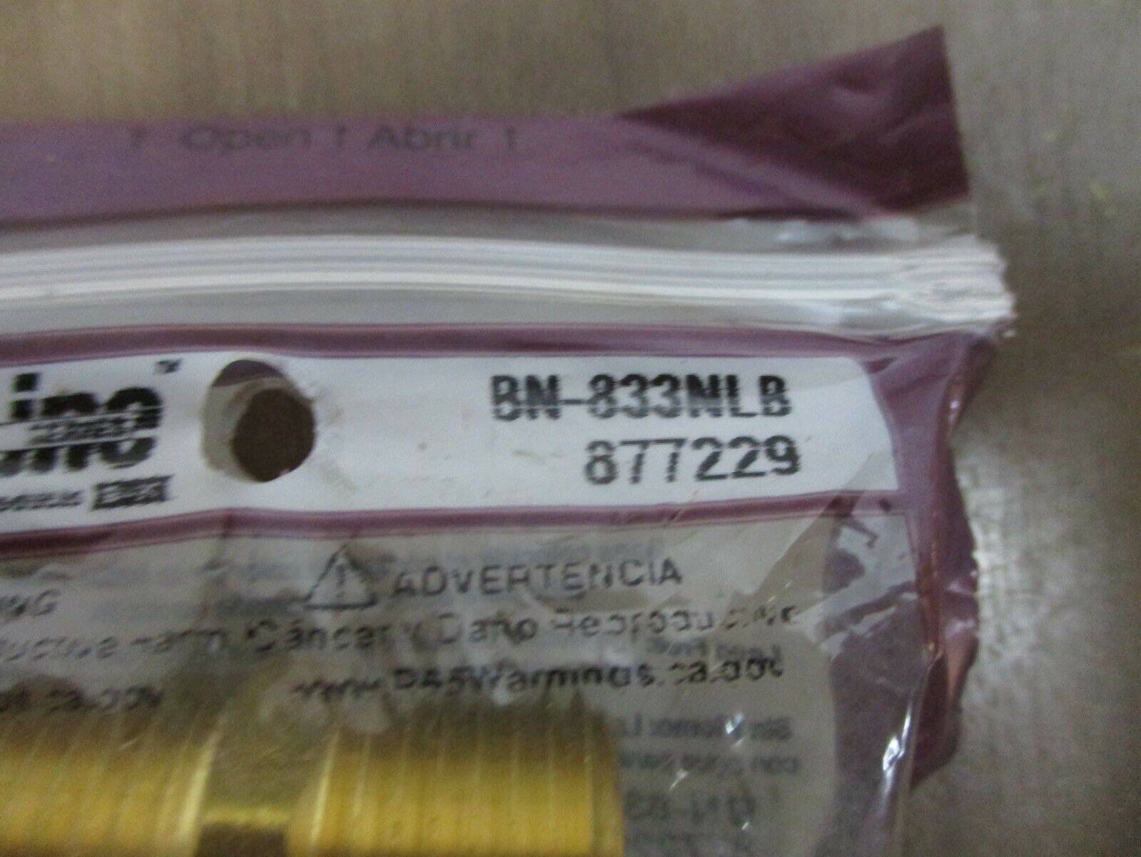 B&K ProLine Series Hex Nipple BN-833NLB 1/2" x 1/2" *Lot of 2* New Surplus