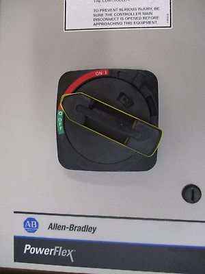 Allen-Bradley PowerFlex 400 AC Drive w/ Bypass 23C-D010A103NNBANN 5HP 3Ph Used
