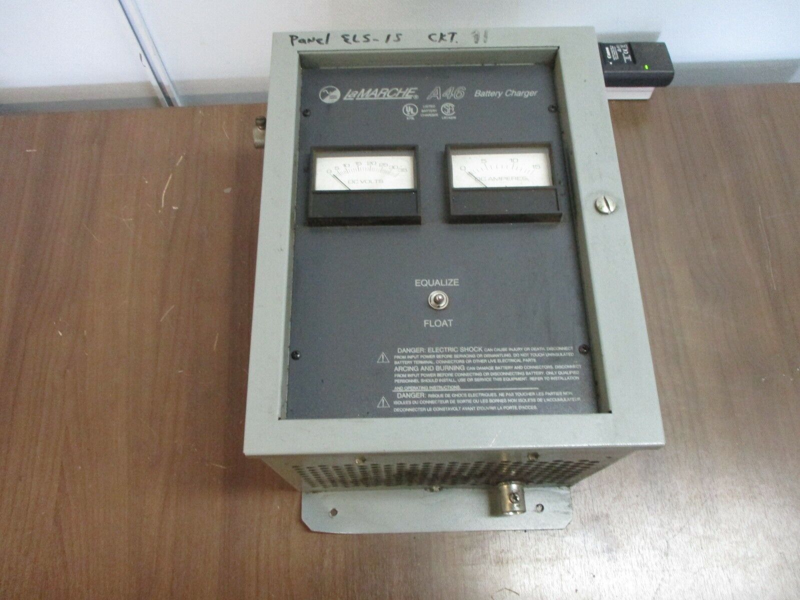 La Marche Constavolt Battery Charger A46-6-24V-A1-12L *Bent Mounting Foot* Used