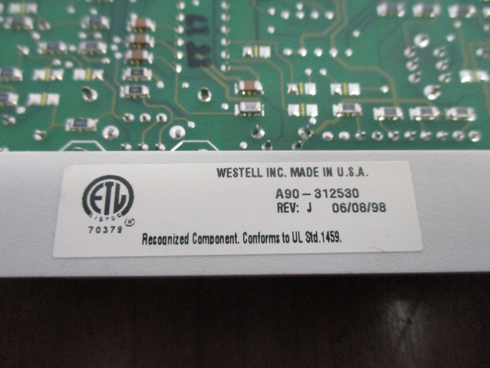 Westell XMT Unit A90-312530 Rev. J Used