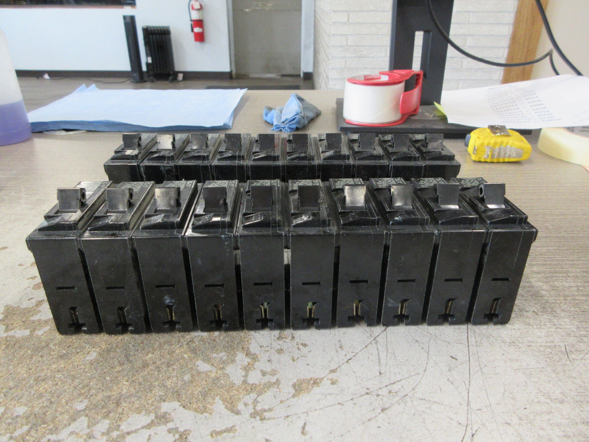 Siemens/ITE Circuit Breaker Q120 20A 120/240V 1P *Lot of 20* Clip On Used