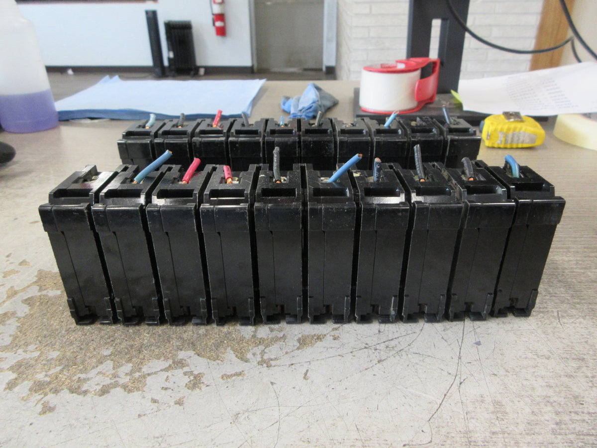 Siemens/ITE Circuit Breaker Q120 20A 120/240V 1P *Lot of 20* Clip On Used