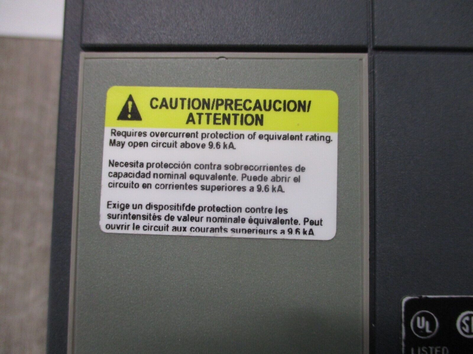 Square D Power Pact Circuit Breaker PL 1200 1200A 480V *No Trip* Used