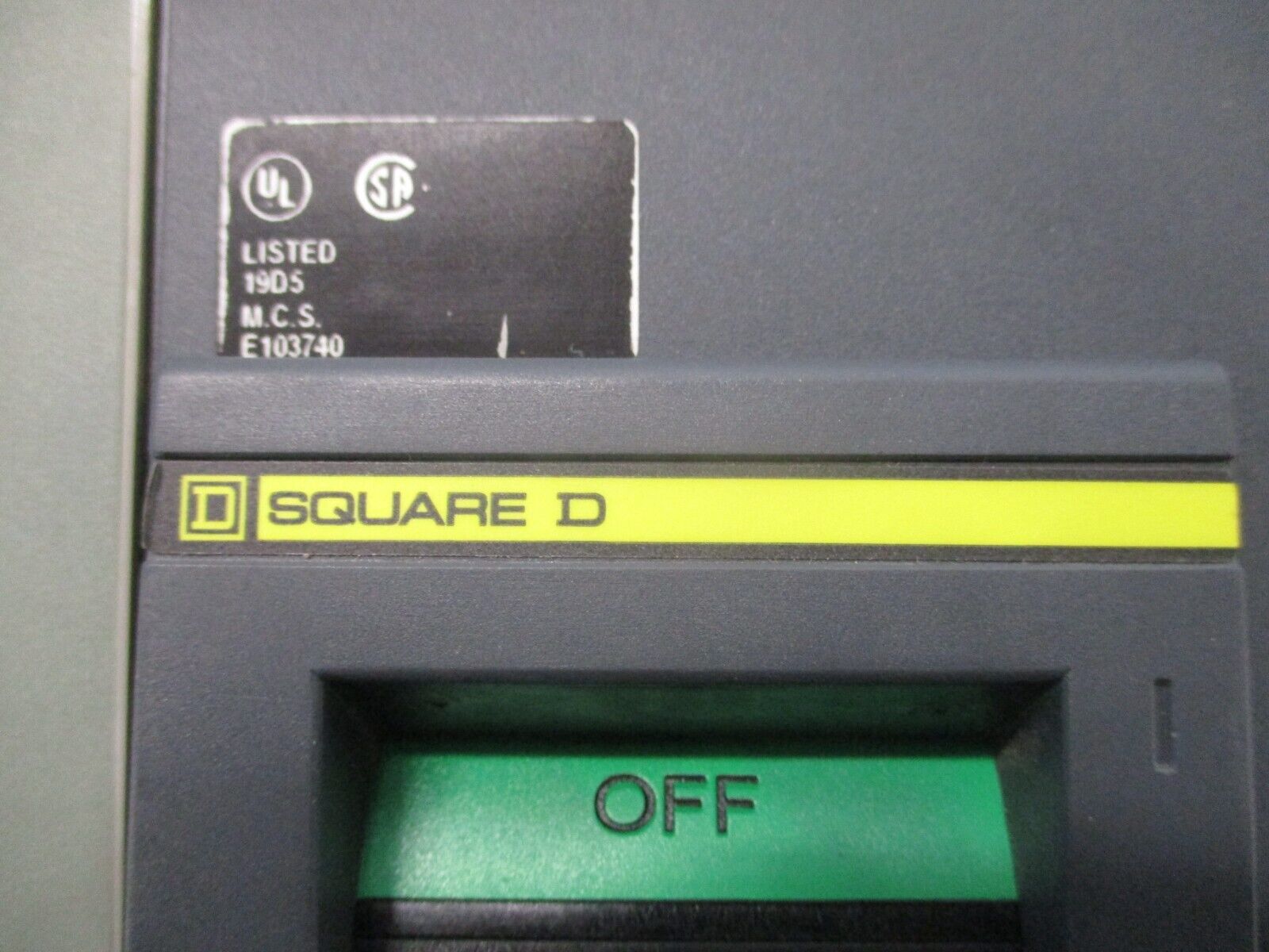 Square D Power Pact Circuit Breaker PL 1200 1200A 480V *No Trip* Used