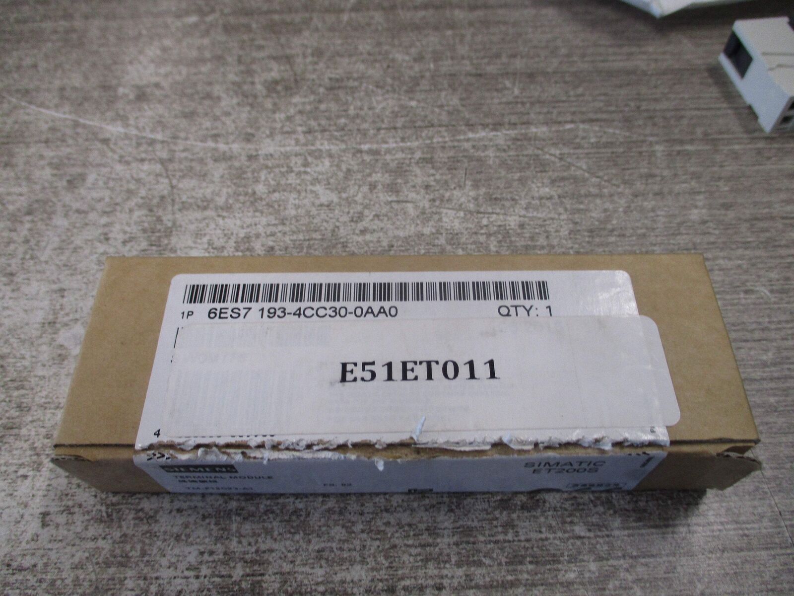 Siemens Simatic ET200s Terminal Module 6ES7 193-4CC30-0AA0 New Surplus