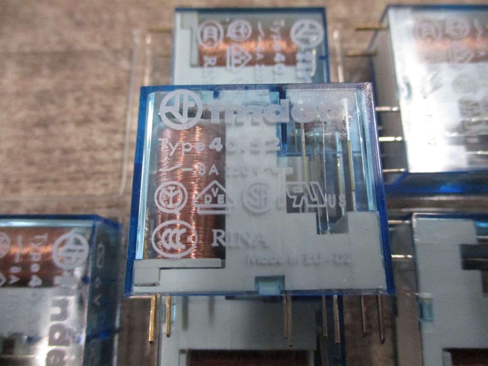 Finder Relay 40.52 6VDC Coil * Lot of 6 * New Surplus