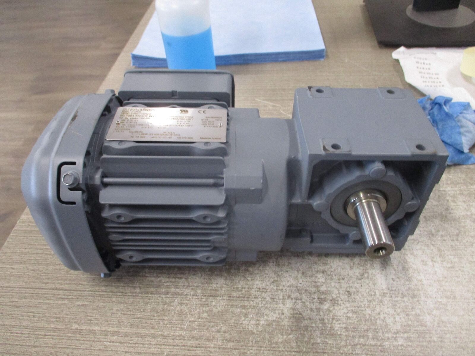 Sew-Eurodrive Gearmotor W20 DRS71S4/Z 0.5HP 96RPM Out 277/480V Used