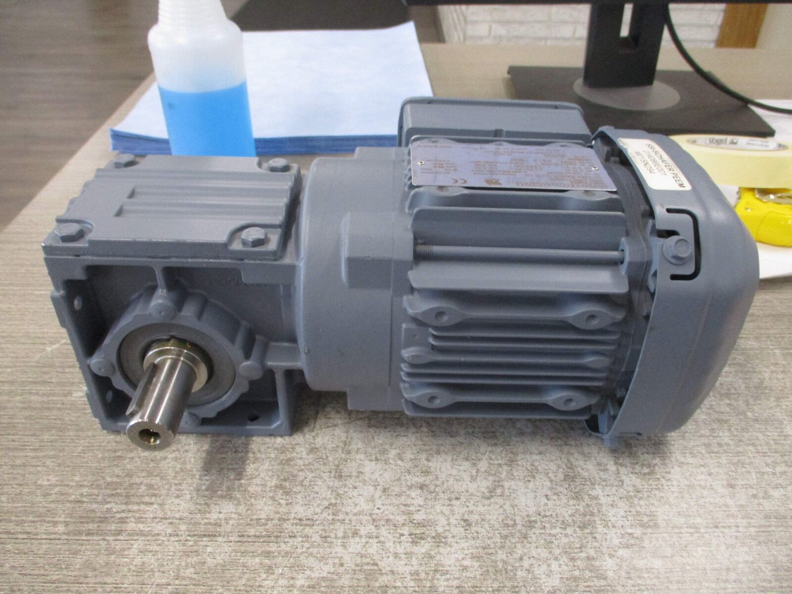 Sew-Eurodrive Gearmotor W20 DRS71S4/Z 0.5HP 96RPM Out 277/480V Used