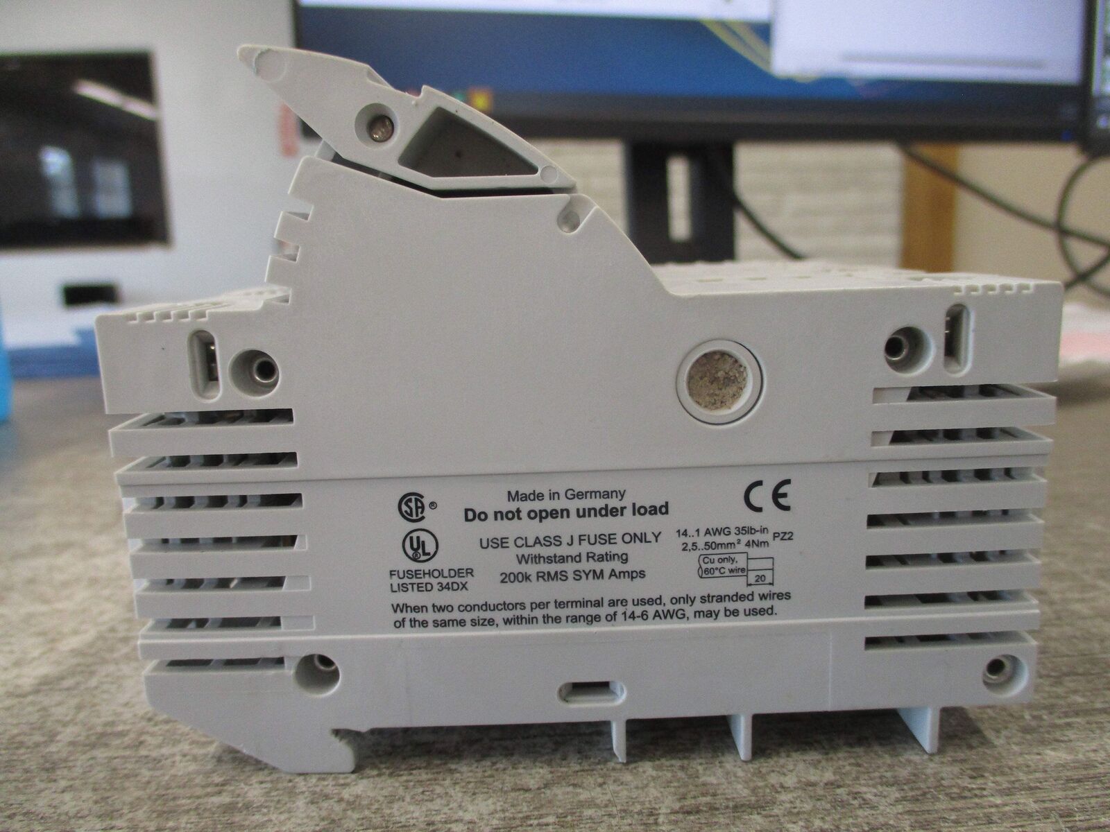 Littelfuse Fuseholder LFPSJ603.ZXID 60A 600V 3P Used