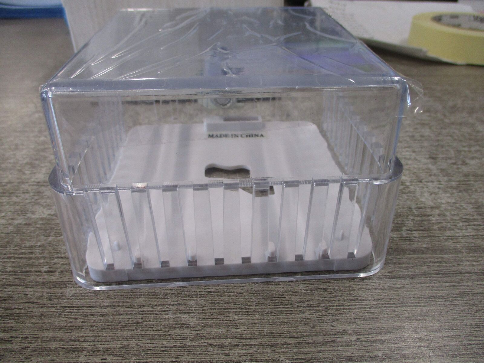 White Rodgers Thermostat Guard F29-0225 Clear Plastic Keyed Lock New Surplus