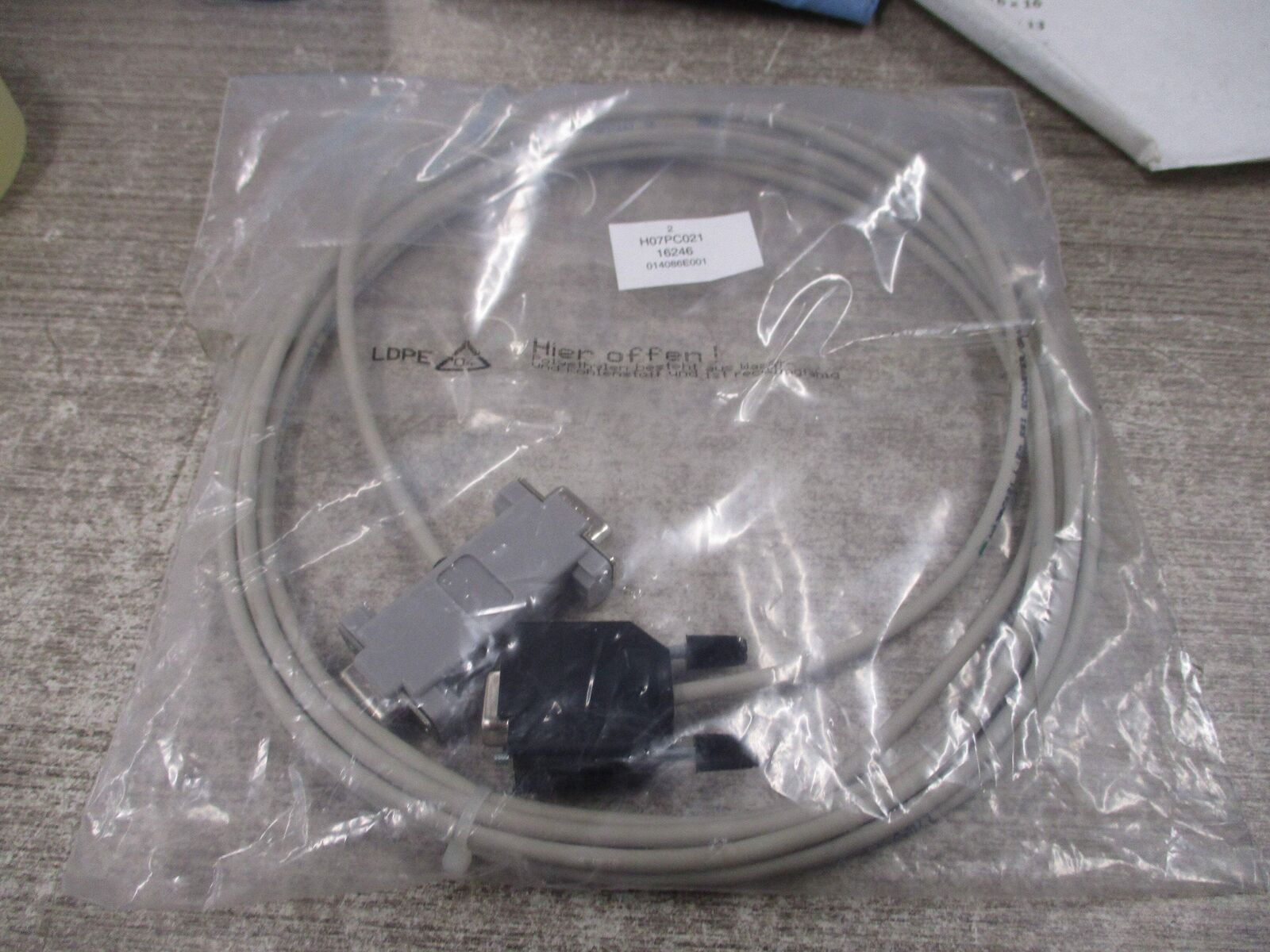 SSI Schaefer Peem Cable H07PC021 *No Box* New Surplus