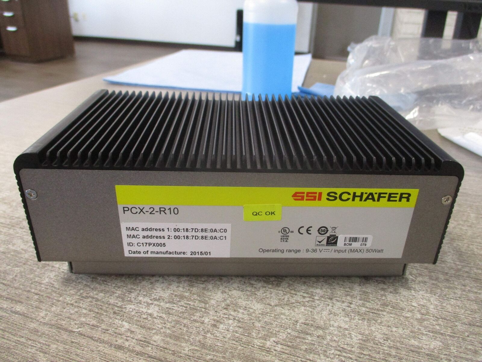 SSI Schafer Industrial Controller PCX-2-R10 9-36VDC 50W New Surplus