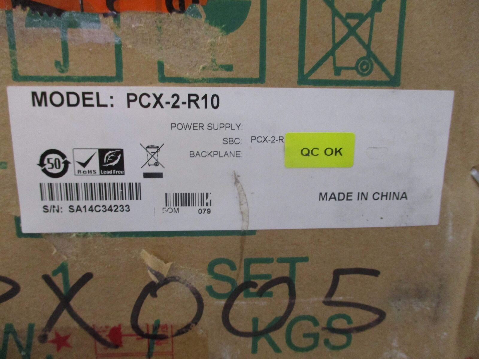 SSI Schafer Industrial Controller PCX-2-R10 9-36VDC 50W New Surplus