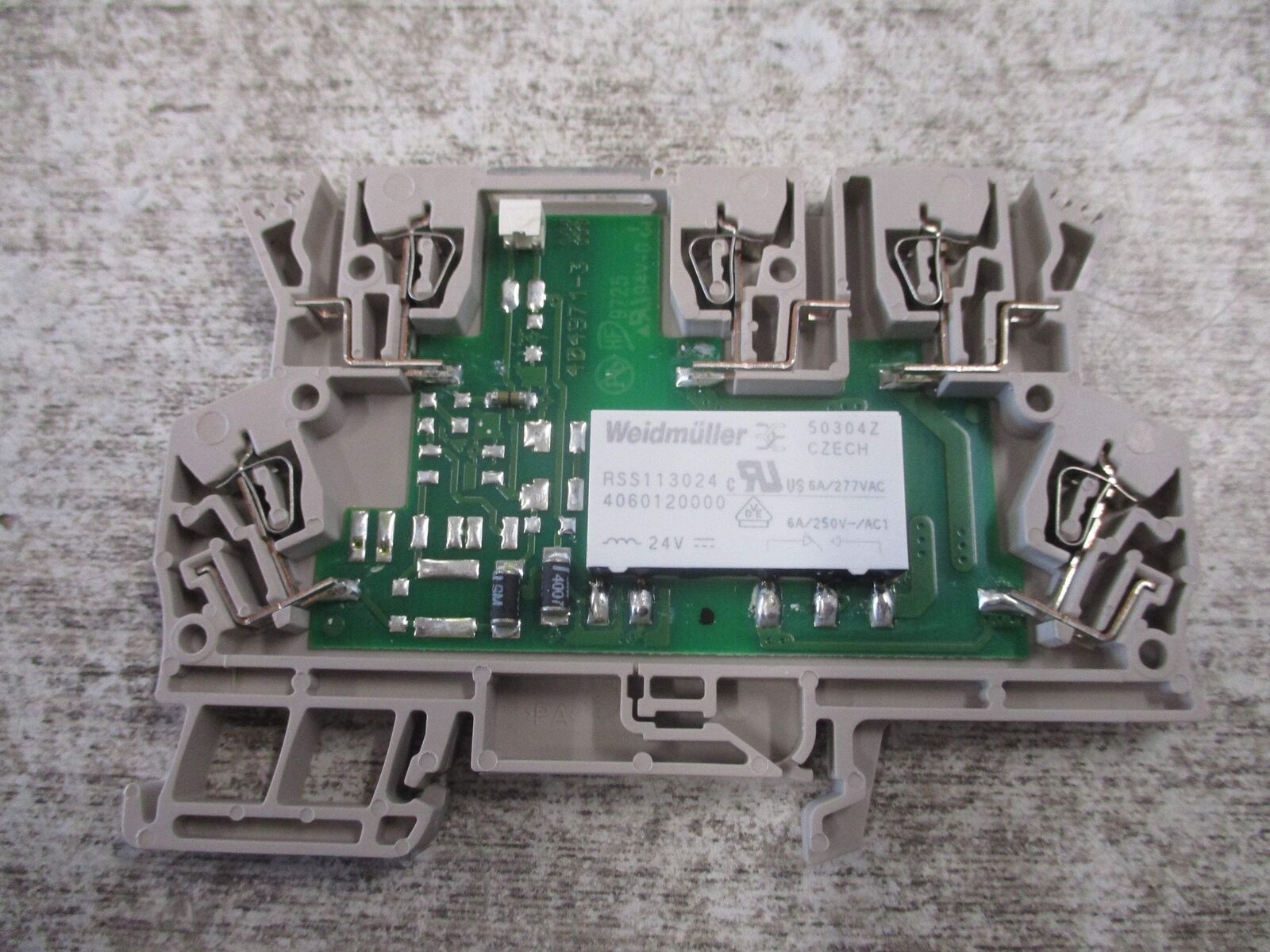 Weidmuller Terminal Relay 836598 24VDC * No Box * New Surplus