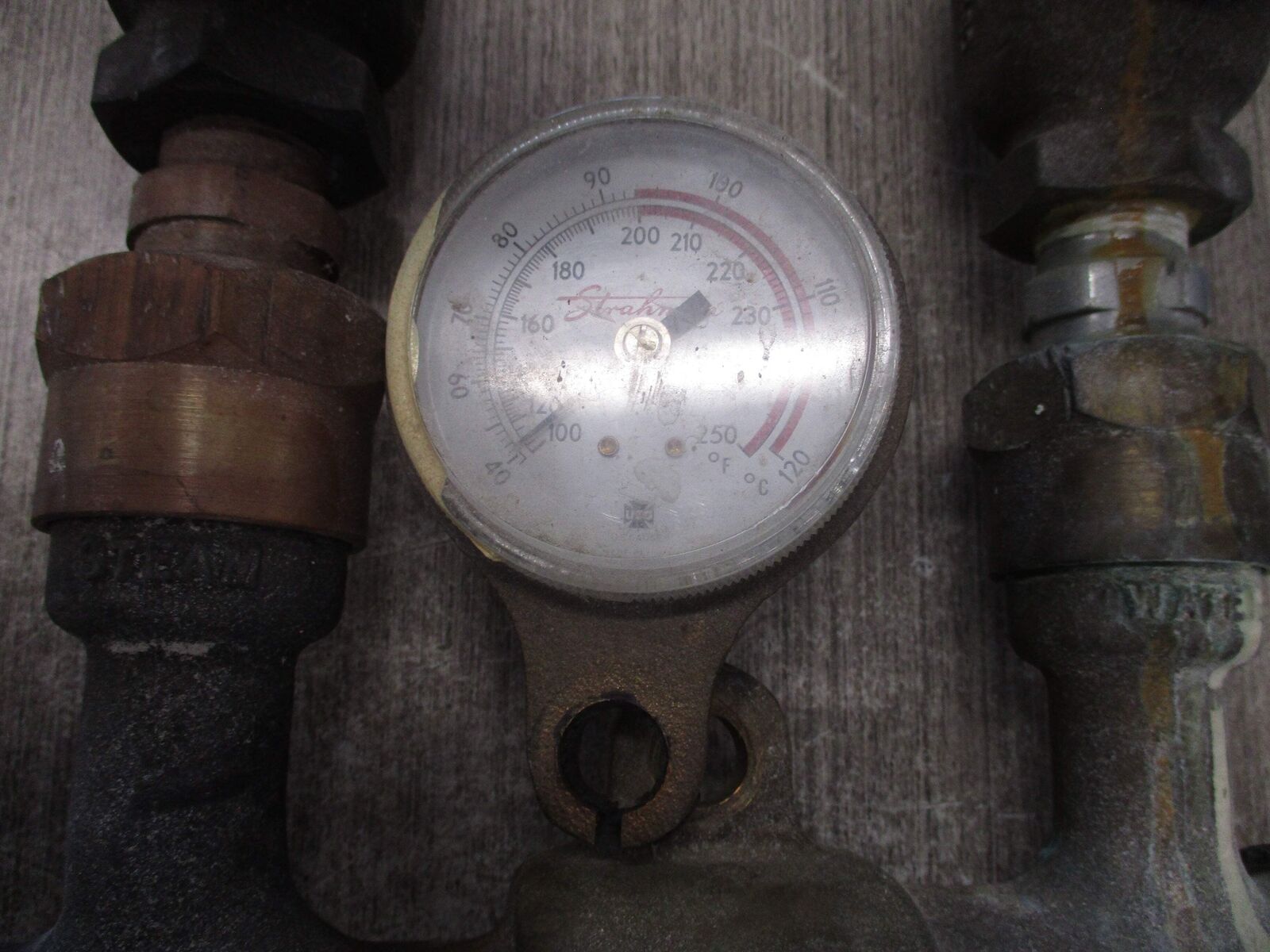 Strahman Steam & Cold Water Mixing Unit M-5000 150PSI *Missing Valve Mounting Bo