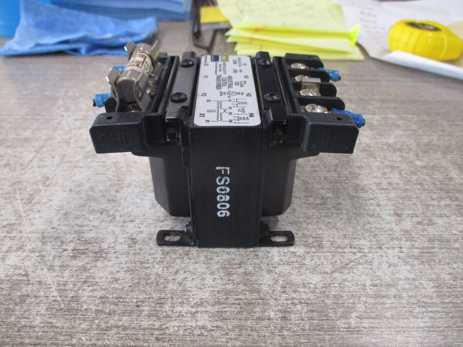 Hevi-Duty Control Transformer E050 0.050kVA Pri: 240/480V Sec: 120V 50/60Hz Used