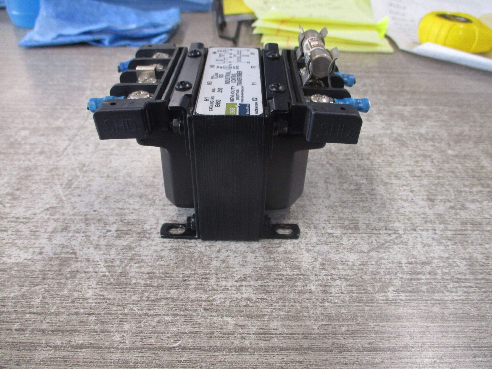 Hevi-Duty Control Transformer E050 0.050kVA Pri: 240/480V Sec: 120V 50/60Hz Used