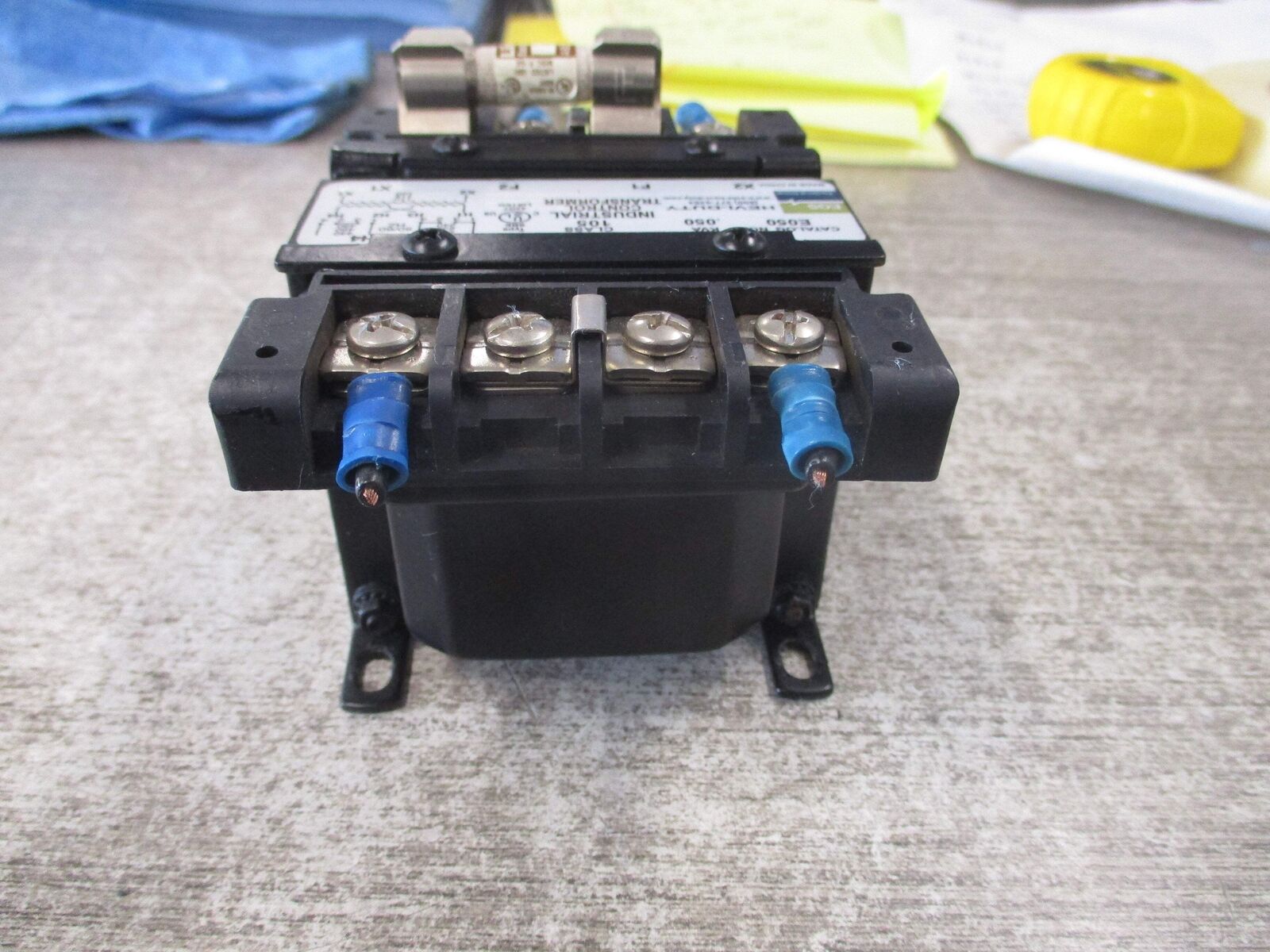 Hevi-Duty Control Transformer E050 0.050kVA Pri: 240/480V Sec: 120V 50/60Hz Used