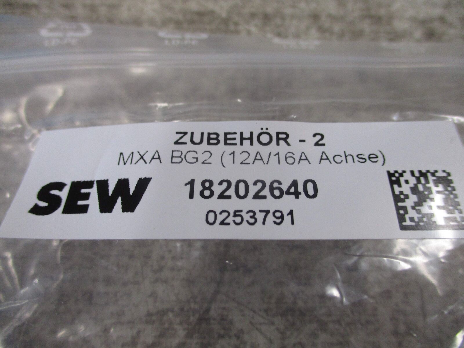 Sew-Eurodrive Accessory Kit 18202640 New Surplus