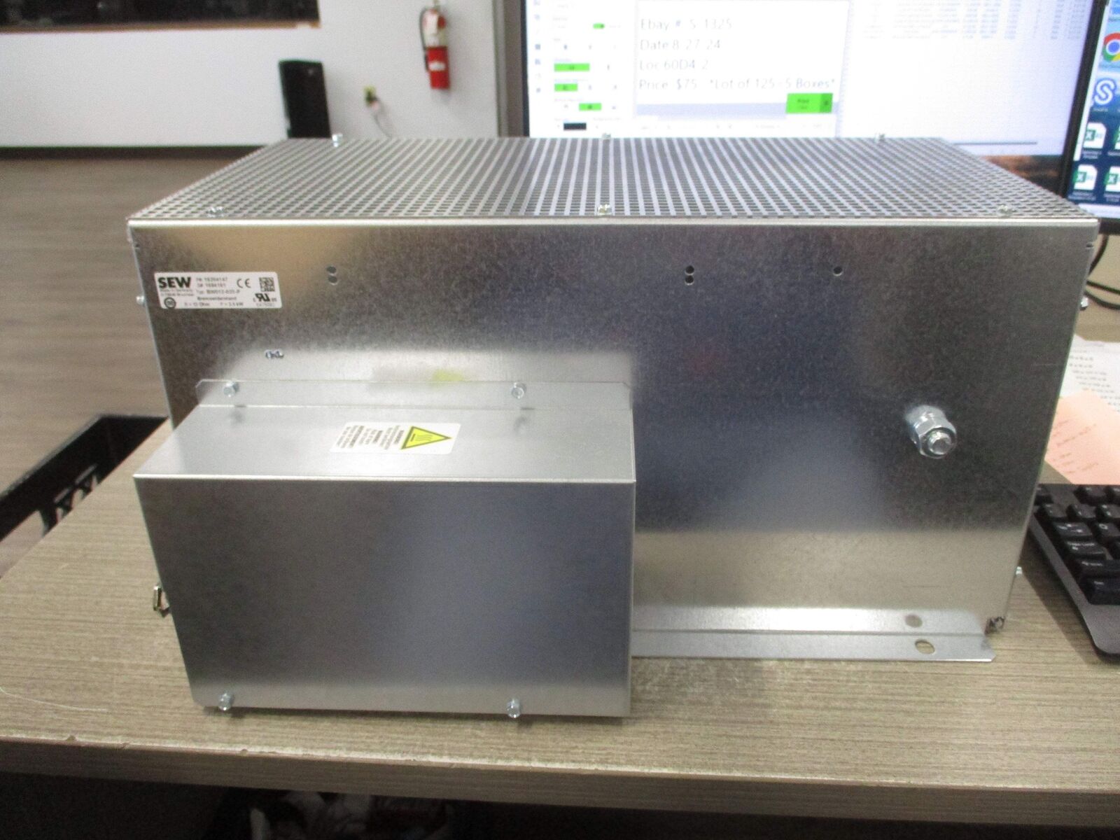 Sew-Eurodrive Brake Resistor 18204147 Type: BW012-025-P 12 Ohm 2.5kW New Surplus